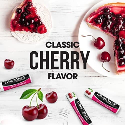 ChapStick Classic Cherry Lip Balm Tube - 0.45 Ounce, Pack of 1