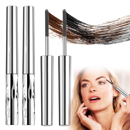 Waterproof Metal Wand Mascara – Volume & Length, 2 Pack