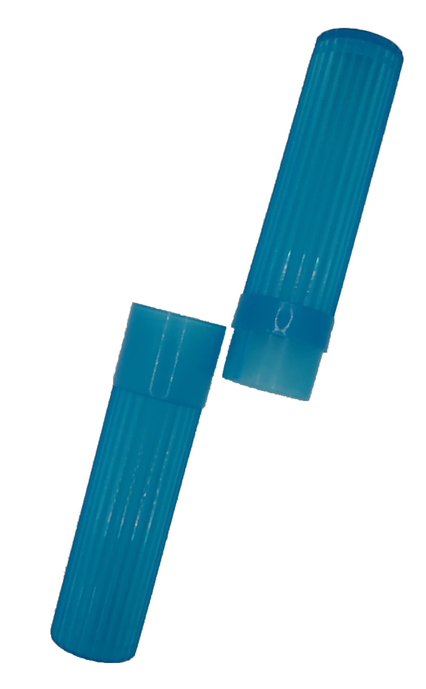 American Comb Toothbrush Holder (Blue) - Made in The USA. W/Ventilation Holes.