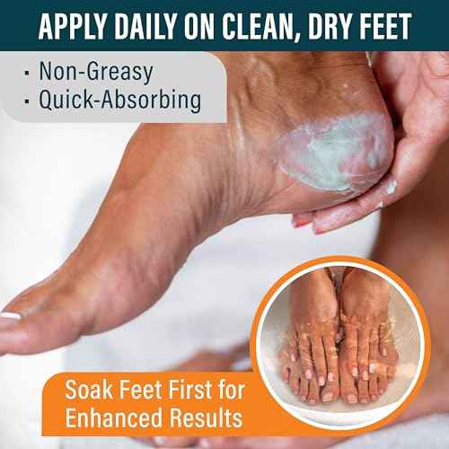 NUVADERMIS Tea Tree Oil Foot Cream ? Effective Recovery Cream for Dry, Cracked Feet, Athlete¡¯s Foot, Ringworm & Itchy Skin ? Soothing Moisturizer ? 7 oz