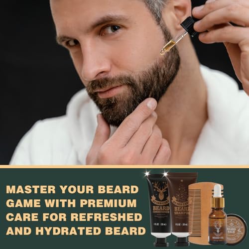 Rinse&Robust Mens Christmas Gifts 2025 Advent Calendar 24PCS Beauty Advent Calendar for Men Christmas Advent Calendars Holiday Gifts 24 Days Countdown Calendar Beard Care Grooming for Men