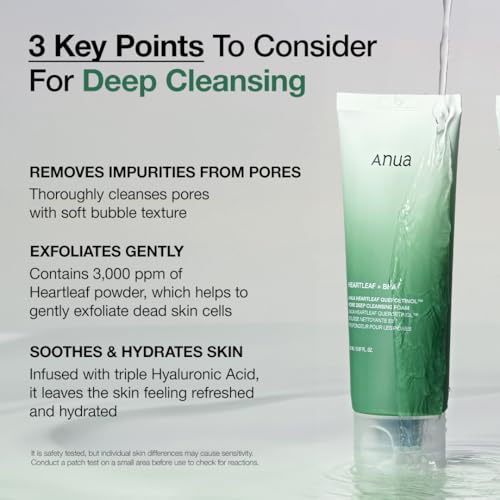 ANUA Double Cleansing Duo - Oil & Foam Cleanser Set
