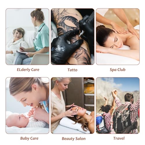 50-Pack Disposable Massage Table Fitted Sheets - 36 x 85 Inch Non-Woven
