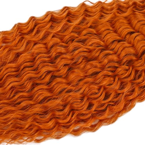 Ginger Deep Wave Human Hair Bundles 300G