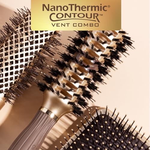 Olivia Garden Nanothermic Contour Vent Combo Hair Brush