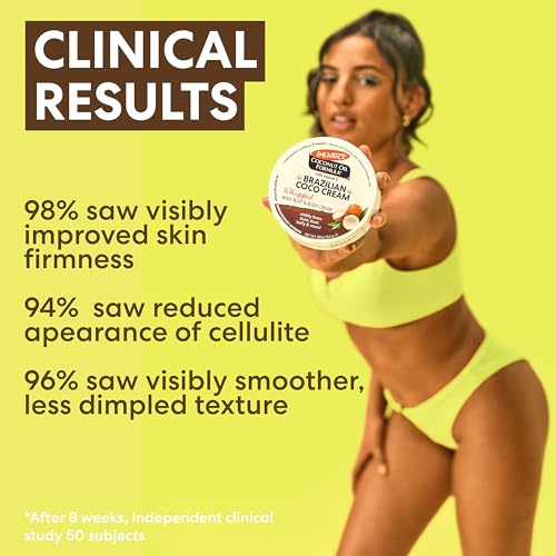 Palmer's Coconut Oil Formula Brazilian Coco Firming Skin Care Duo, Whipped Body Butter (8.8 Oz) + Body Oil (6.5 Fl Oz) Helps with Skin Tightening & Firming of Bum, Bust & Belly, Provides 48Hr Moisture