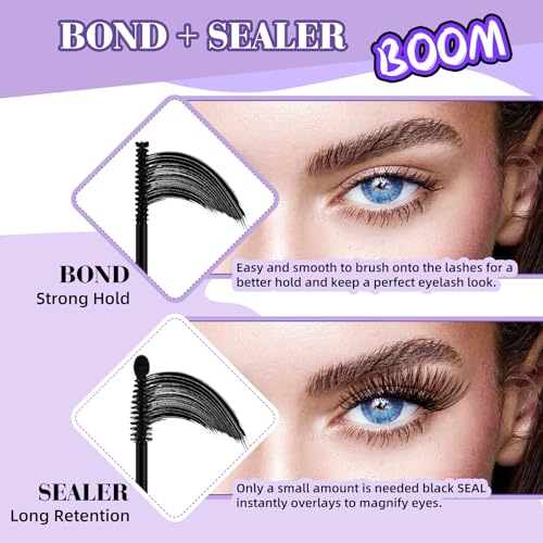 B&Q Lash Bond and Seal 2-in-1 Kit (10ML) | Cluster Lashes