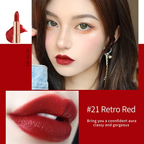 Matte Lipstick Set 3 Colors - Waterproof & Long-Lasting