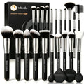 Mlemle 25-Piece Professional Makeup Brush Set with Sponges