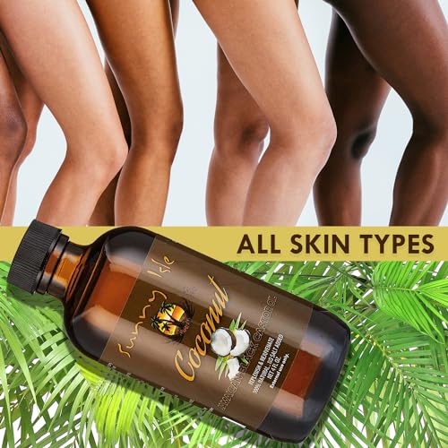 Sunny Isle Jamaican Black Castor Oil & Coconut Oil 4oz - Natural Hair & Skin Moisturizer