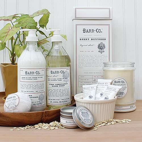 BARR-CO. Hand Soap ? Natural Liquid Soap with Oat, Vanilla & Vetiver, Moisturizing Vegan Formula for Bathroom & Kitchen, Original Scent 16fl oz