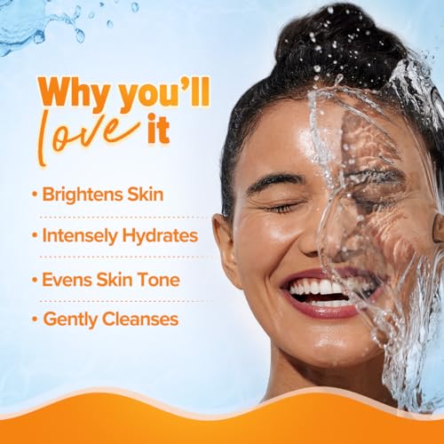 Aqualogica Glow+ Smoothie Face Wash | with Vitamin C & Papaya | Gently Cleanses Dirt & Impurities | Helps Reveal Healthy Glowing Skin | 3.38 Fl Oz/100ml