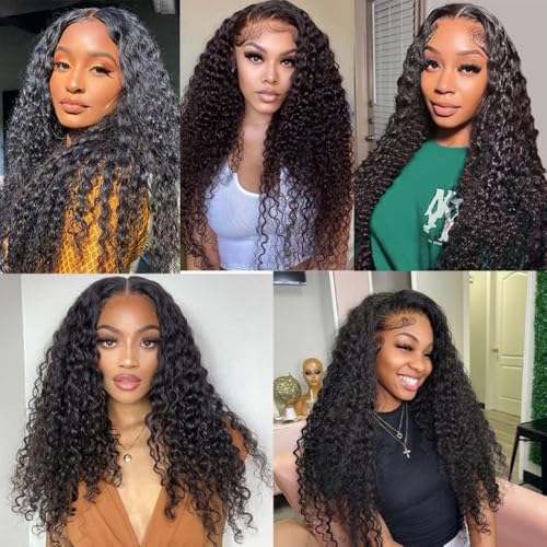 Water Wave Human Hair Bundles 14" 16" 18" - Brazilian Virgin Remy