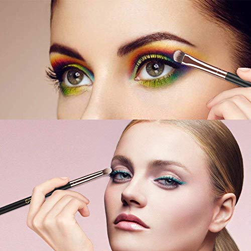 MSQ 12pc Eye Makeup Brushes Set Rose Gold Eyeshadow & Eyeliner