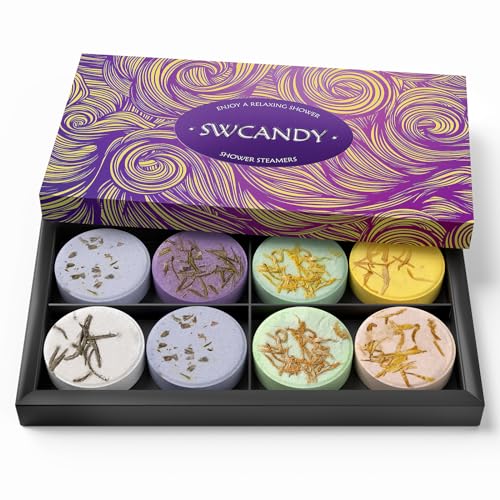 Shower Steamers Aromatherapy 8 Pack Essential Oils Spa
