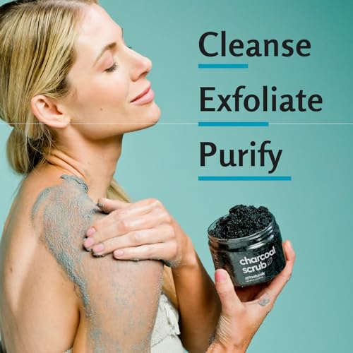 Charcoal Body Scrub with Collagen & Stem Cells