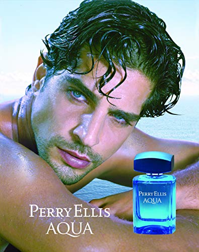 Perry Ellis Aqua Men 4-Piece Gift Set 3.4oz EDT Spray