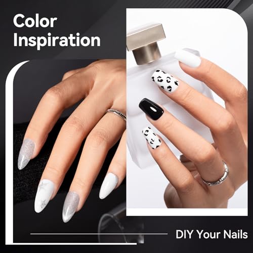 Cat Eye Nail Polish Set, 6 Colors with Magnet, Air Dry