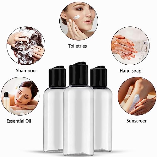 DNSEN 5 Pack 3.4 oz TSA Approved Travel Bottles Leakproof
