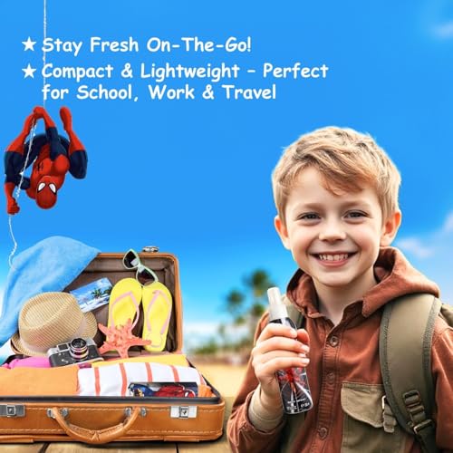 Spider-Man Cologne for Kids - 6.8 Fl Oz EDT Fragrance