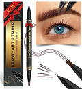 iMethod Microblading Eyebrow Pencil Dark Brown - Dual-Ended Brow Pen