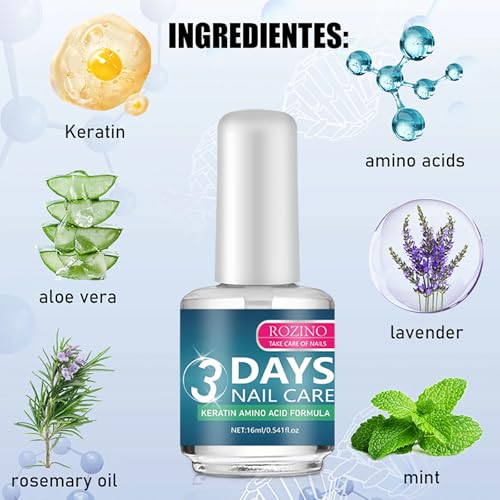 3 Days Nail Care Formula with Keratin & Aloe - 16ml
