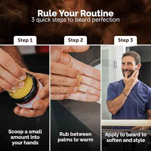 Detroit Grooming Co. Beard Butter for Men | Softens, Thickens & Hydrates with Safflower Oil & Shea Butter | Black Scent, 4oz