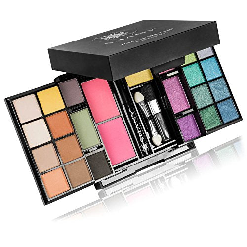 SHANY Woke Up Like This Makeup Kit - 23 Eyeshadows, Blush & Mascara