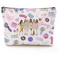 Cats Eye Girl Group Makeup Bag - Cosmetic, Pencil Case & Gift Organizer