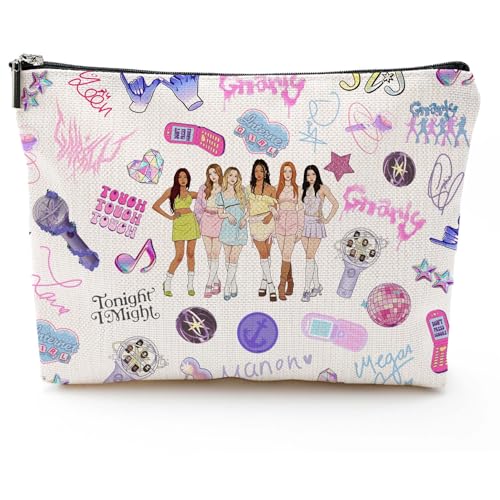 Cats Eye Girl Group Makeup Bag - Cosmetic, Pencil Case & Gift Organizer