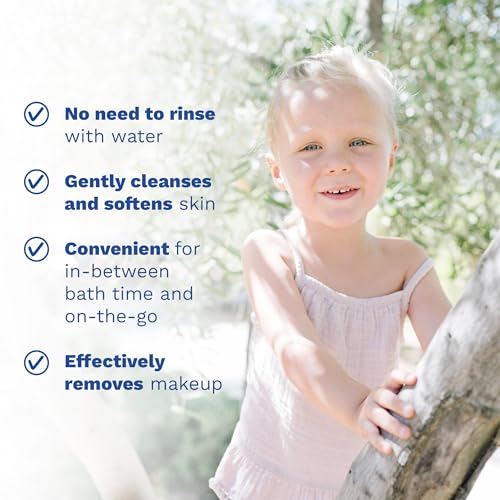Mustela Organic Micellar Water for Babies & Adults - Fragrance-Free, No-Rinse Natural Cleanser with Olive Oil & Aloe Vera - 13.5 oz