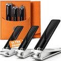 Professional Nail Clippers Set for Thick Fingernails & Toenails