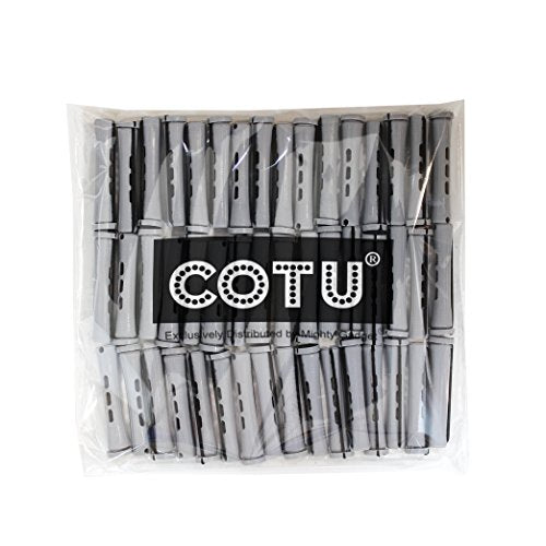 48 pc of COTU (R) Hair Perm Rods - Gray Color