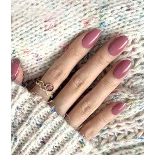 Nail Polish Strips - 22 Pcs Salon Quality Gel Nail Stickers - Long Lasting Wraps (Drama Queen Jam Pink)