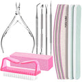 Fandamei 12-Piece Nail Care Kit - Manicure & Pedicure Tools