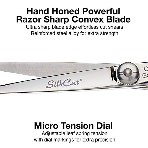 Olivia Garden SilkCut Shear Case deal (6.5" contains: SK-650, SK-T635)