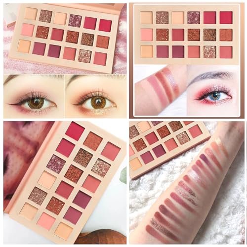 All-in-One Makeup Kit - 40 Colors Eyeshadow, Foundation & Brushes