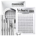 Velure Lash Clusters Kit 8-16mm 120Pcs DIY Eyelash Extensions