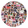 122 Pcs Vinyl Sticker Pack - Waterproof for Laptops, Water Bottles & Skateboards