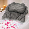 RUVINCE Ergonomic Bath Pillow with 6 Suction Cups