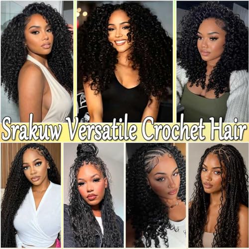 Burmese Curly Crochet Human Hair 22" 60g