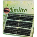 Kmilro Lash Clusters 14-20mm Volume Cluster Eyelash Extensions Thick Eyelash Clusters 480pcs Waterproof Wispy Individual Lashes Soft False Eyelashes DIY Lash Extension (150D+180D+200D)