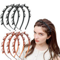 6-Piece Hair Clip Headband Set with Anti-Slip Clips