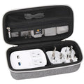 Aproca Case Compatible with Ceptics World Travel Adapter Kit, Portable Storage Bag for Accessories -Grey (Case Only)