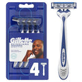 Gillette SkinGuard Disposable Razors for Sensitive Skin, 4 Count