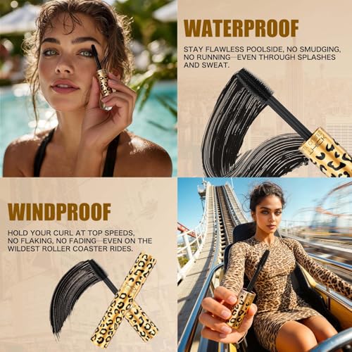 Waterproof Mascara - Volumizing, Lengthening & Curling
