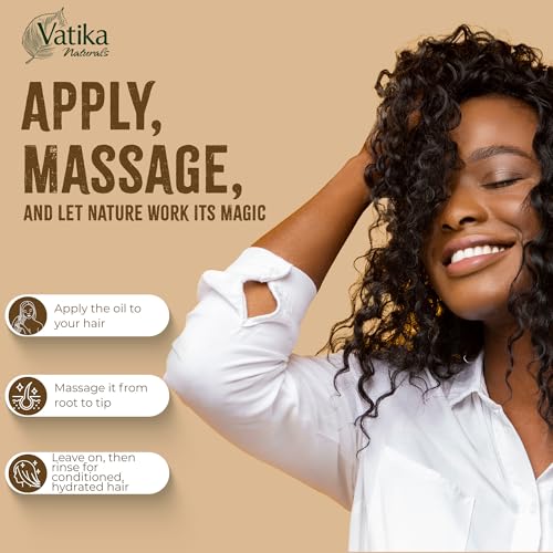 Vatika Naturals Curls Cactus Hair Oil for Curly Hair - Nourishing 100ml