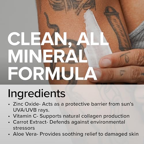 Mad Rabbit Defend Tattoo Sunscreen SPF 30 Mineral Lotion 100mL