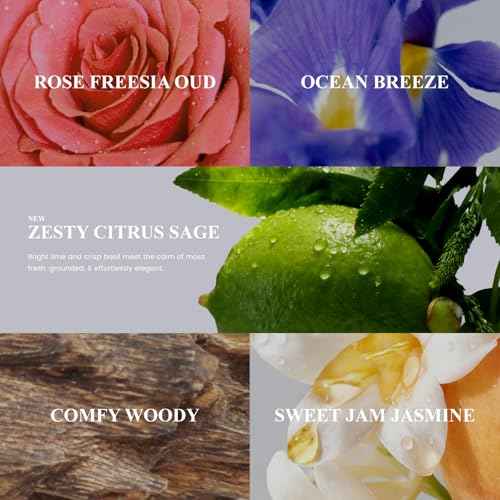 Atom Fresh Mini Deodorant Travel Size for Women - 5 Pack, Aluminum & Baking Soda Free, 72 Hour Odor Protection with Amino Acids