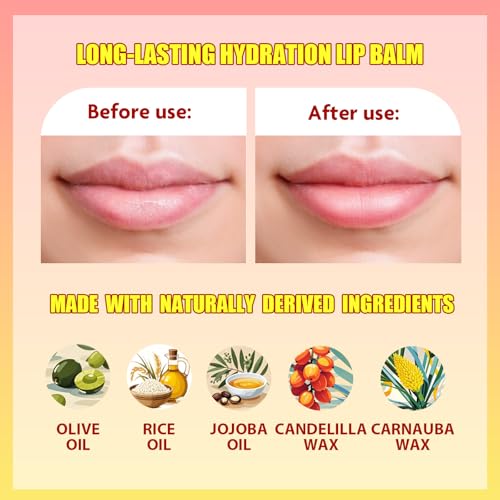 Winnie the Pooh 10 Piece Plant Based Lip Balm with Bonus Toppers, Makeup Set for Girls, Boys, Toddlers, Perfect for Gift-Giving, Sleepovers, for Kids, by Townley Girl